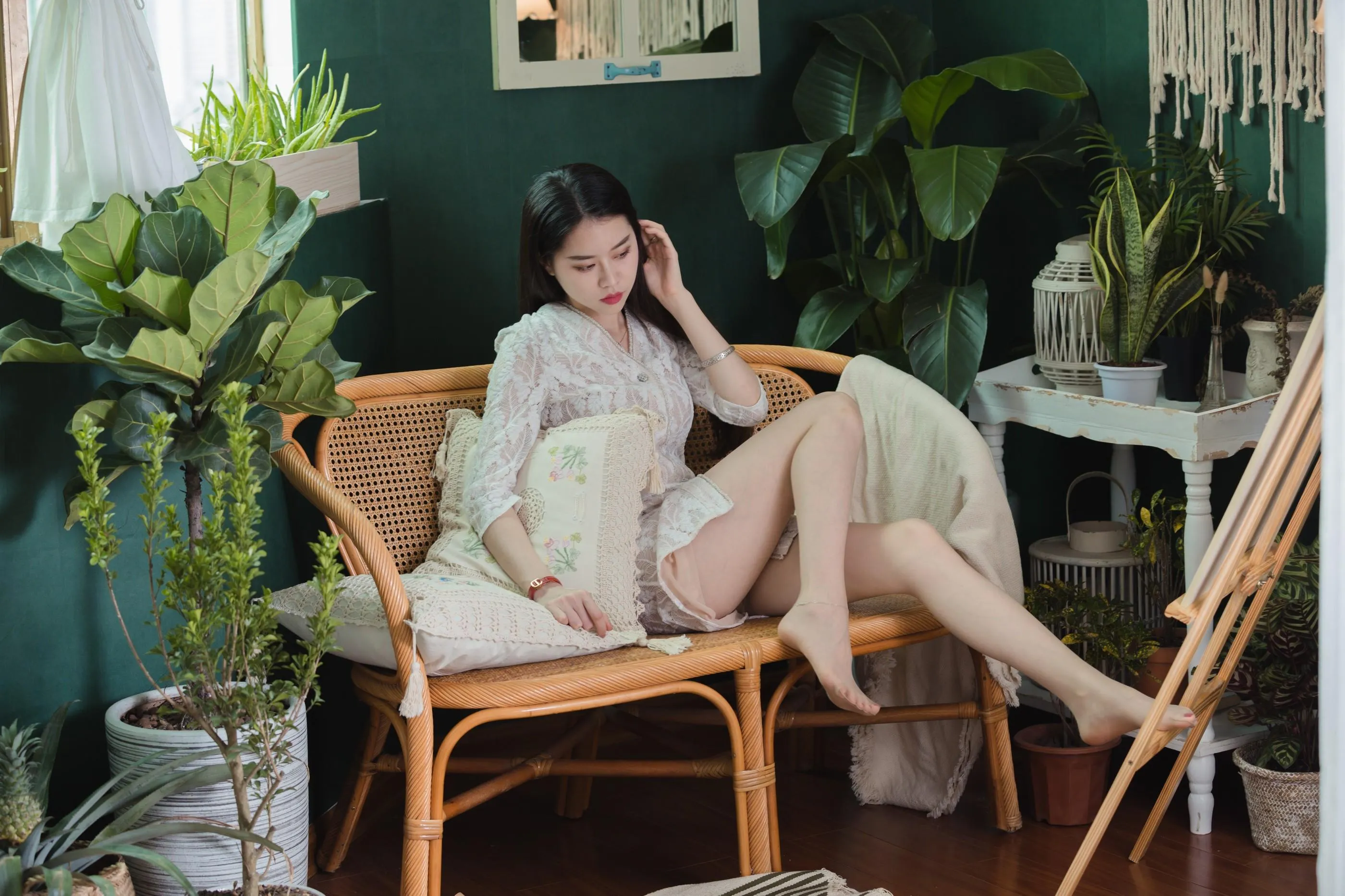 Sia不吃鱼 – NO.008 红色高跟 [139P]插图5